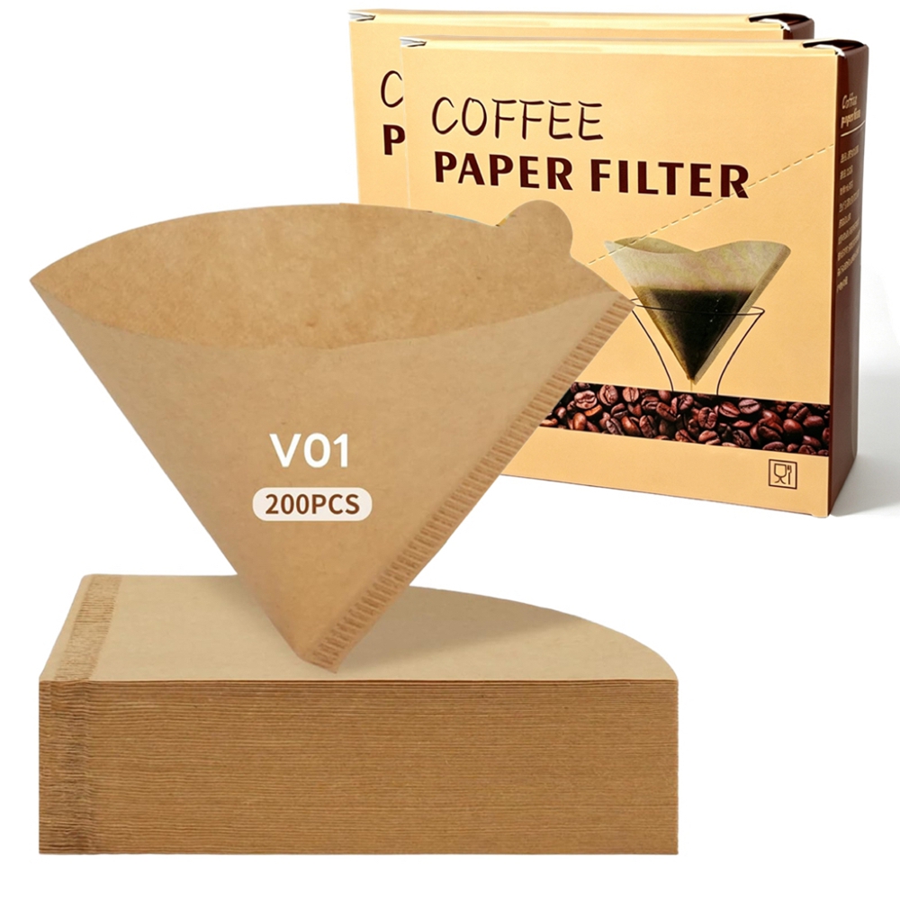 Coffee Tea Paper Cups - Filtros de Café em Cone, Pacote