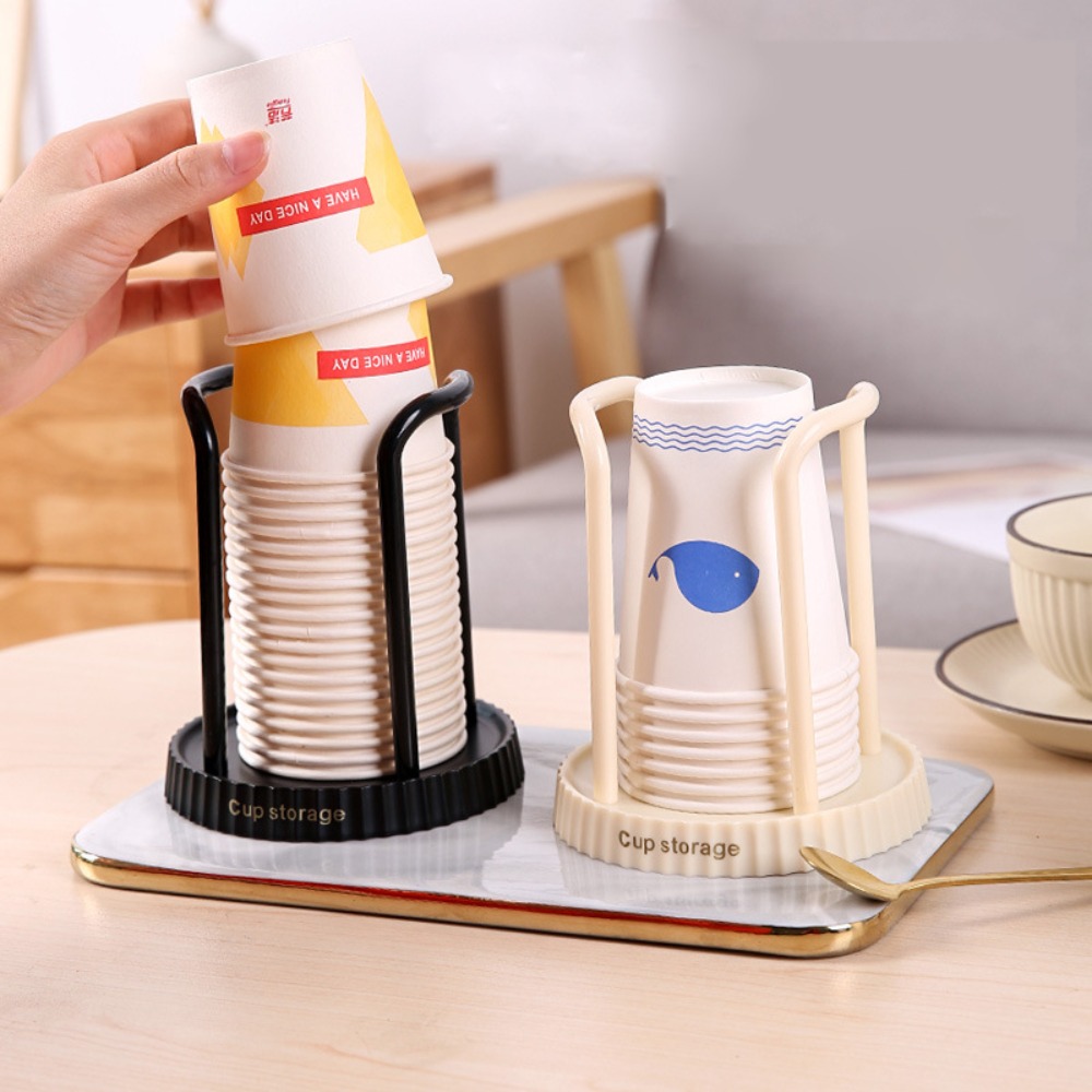 Coffee Tea Paper Cups - Suporte de copo descartável, organizador de