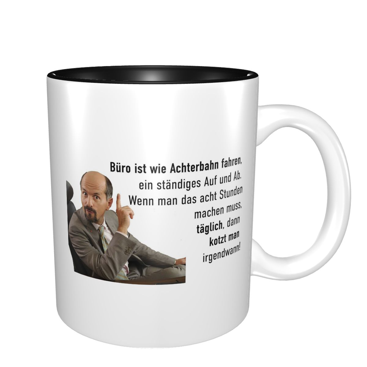 Coffee And Tea Quotes Funny - Caneca de Cerâmica Engraçada com Citação