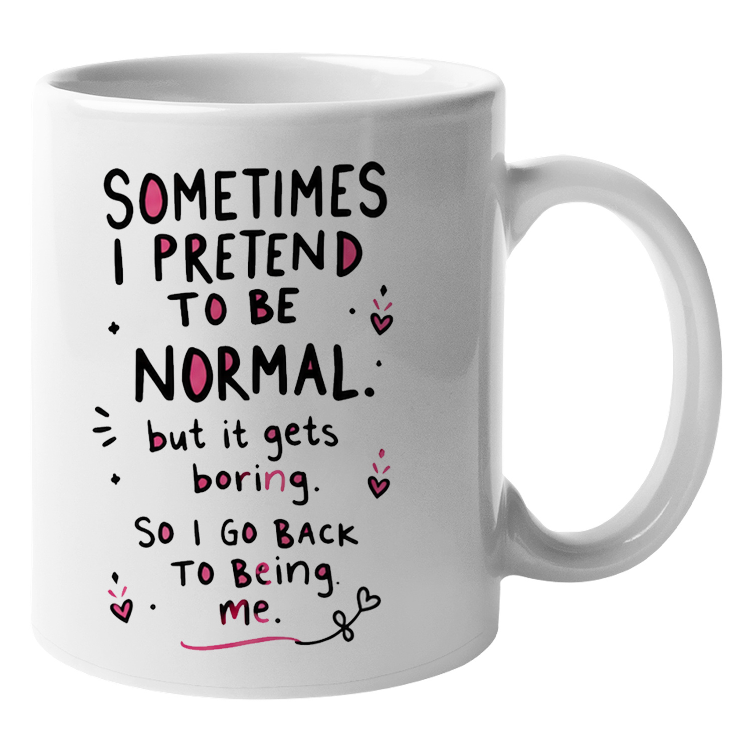 Morning Tea Coffee - Caneca de Café Engraçada com Frase