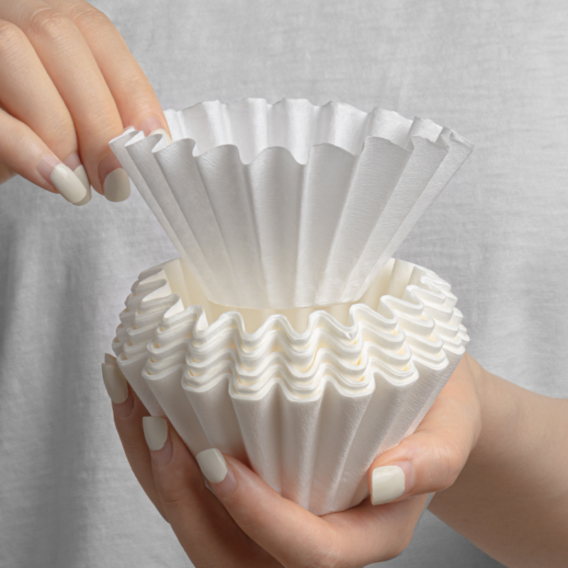 Coffee Tea Paper Cups - 50 Unidades de Papéis de Filtro