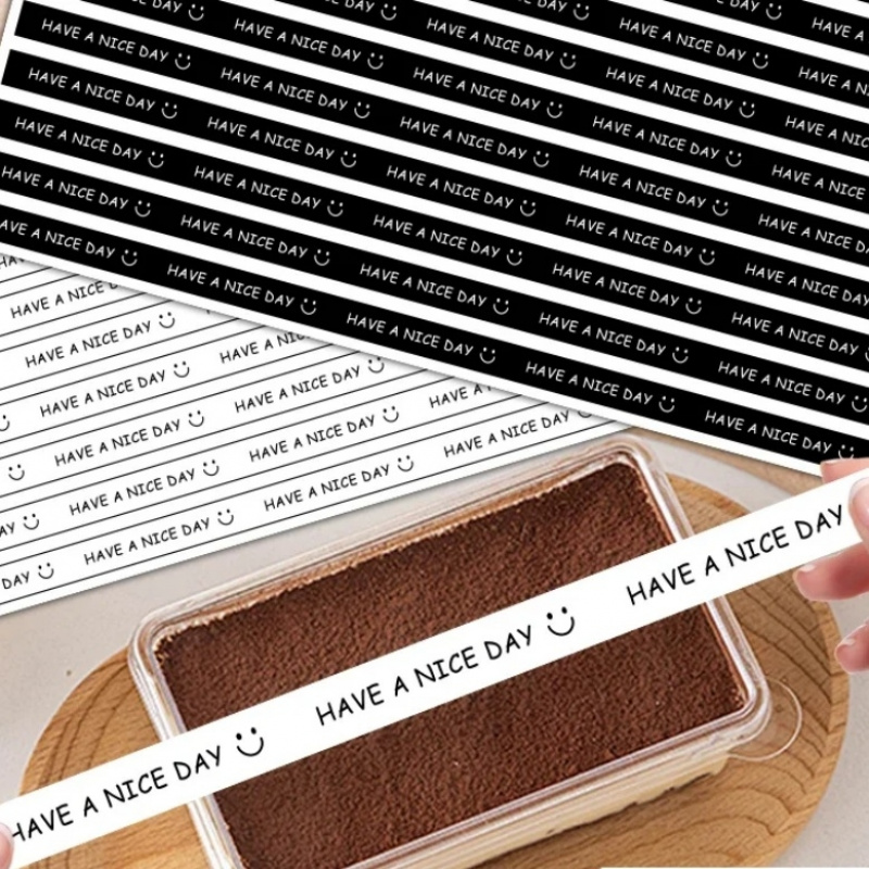 Coffee Tea Paper Cups - 100 Adesivos Decorativos de Selagem com