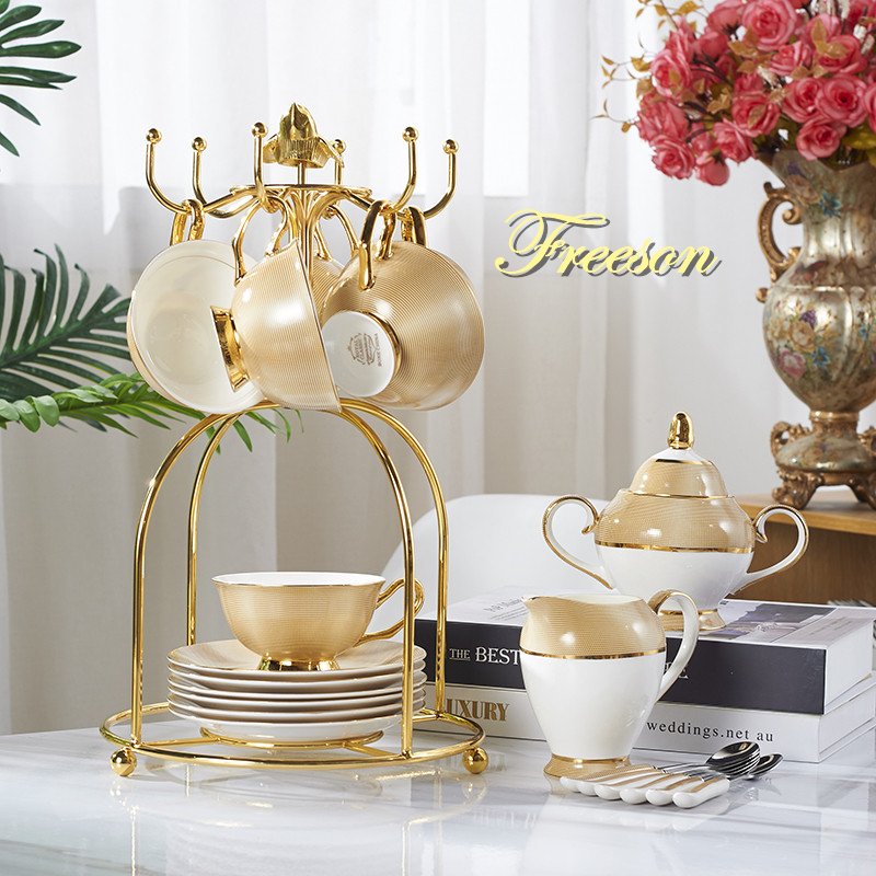 Coffee Tea Sugar Set - Conjunto De Chá De China De