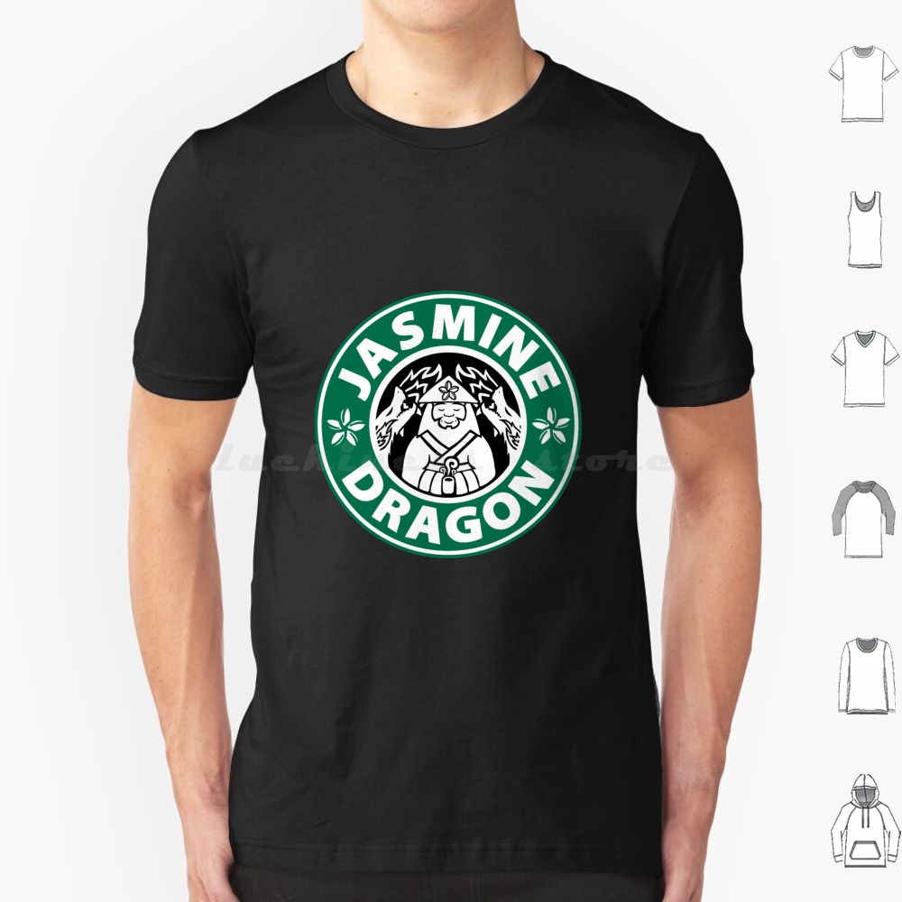 Coffee Jasmine Tea - Jasmine Dragon Tea Shop Camiseta 6xl