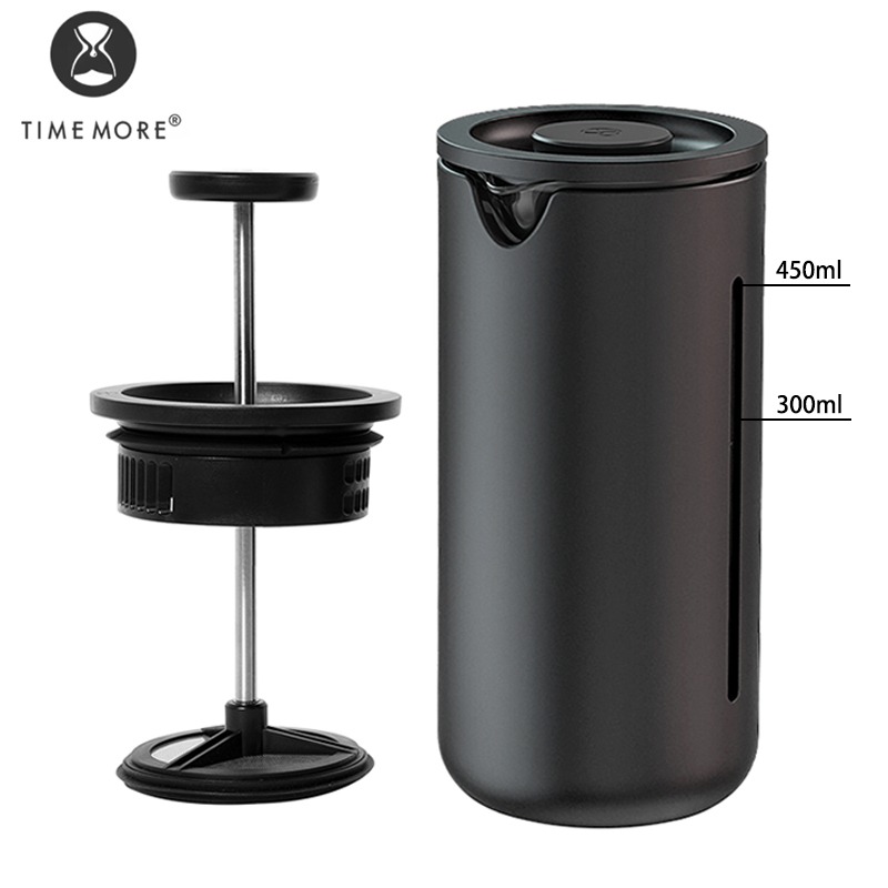 Coffee And Tea Glass - Timemore u imprensa francesa 450ml vidro