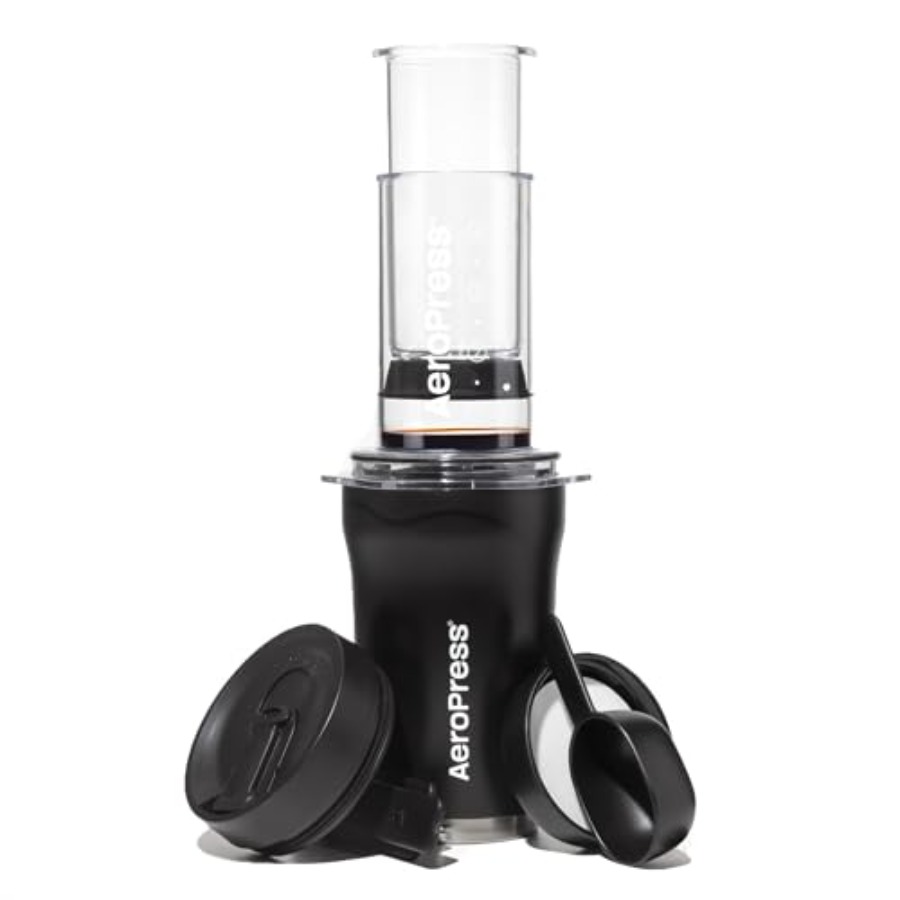 French Press Coffee & Tea - Kit de Cafeteira Portátil Go Plus