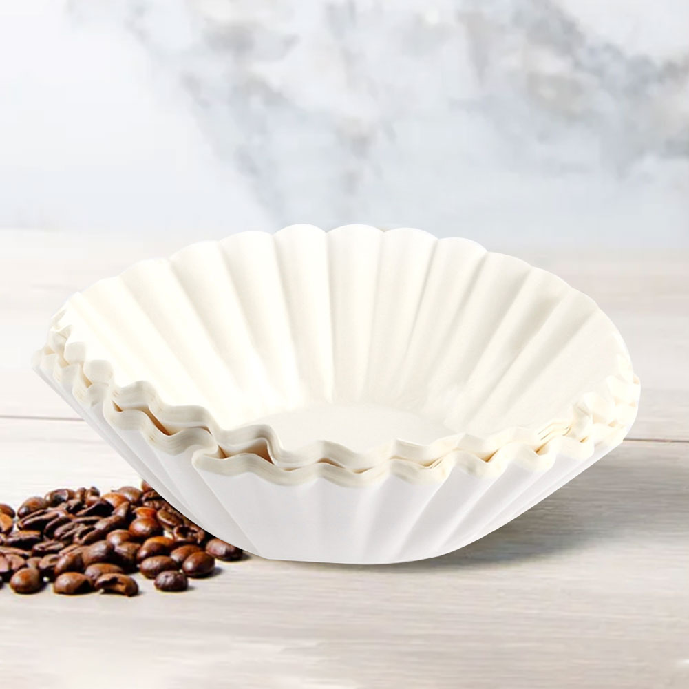 50/100 pces cesta filtros de c - Coffee Tea Paper Cups avaliação e preço