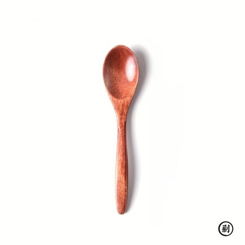 6 pçs colher de chá de madeira - Coffee Tea Sugar Set avaliação e preço