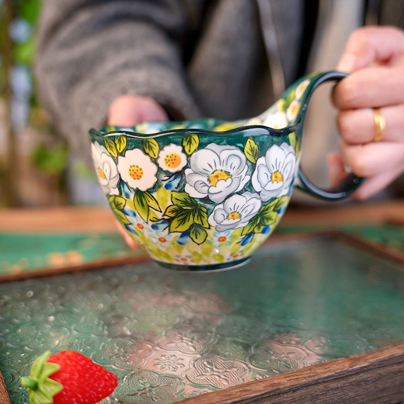 Caneca de cerâmica underglaze  - Coffee Jasmine Tea avaliação e preço