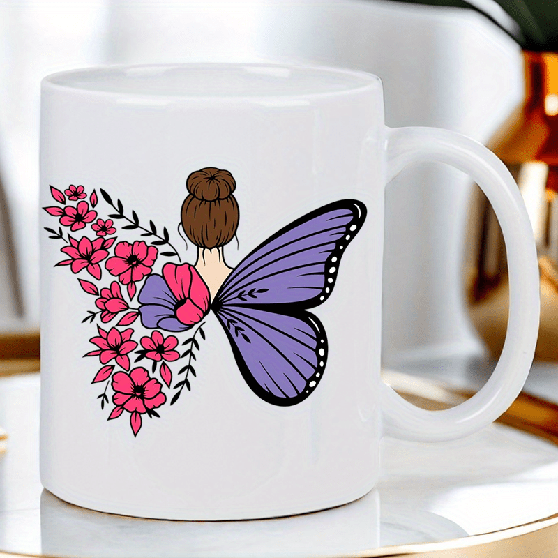 Caneca branca de cerâmica borb - Morning Tea Coffee avaliação e preço