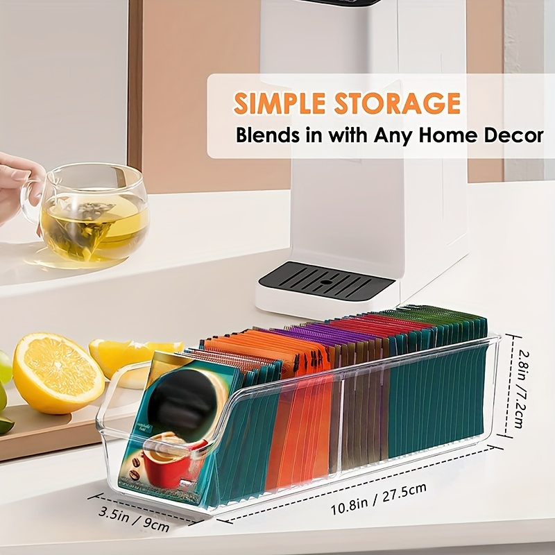 Caixa organizadora transparent - Coffee Tea Sugar Set avaliação e preço