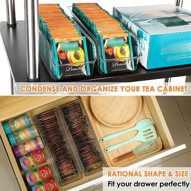 Caixa organizadora transparent - Coffee Tea Sugar Set avaliação e preço