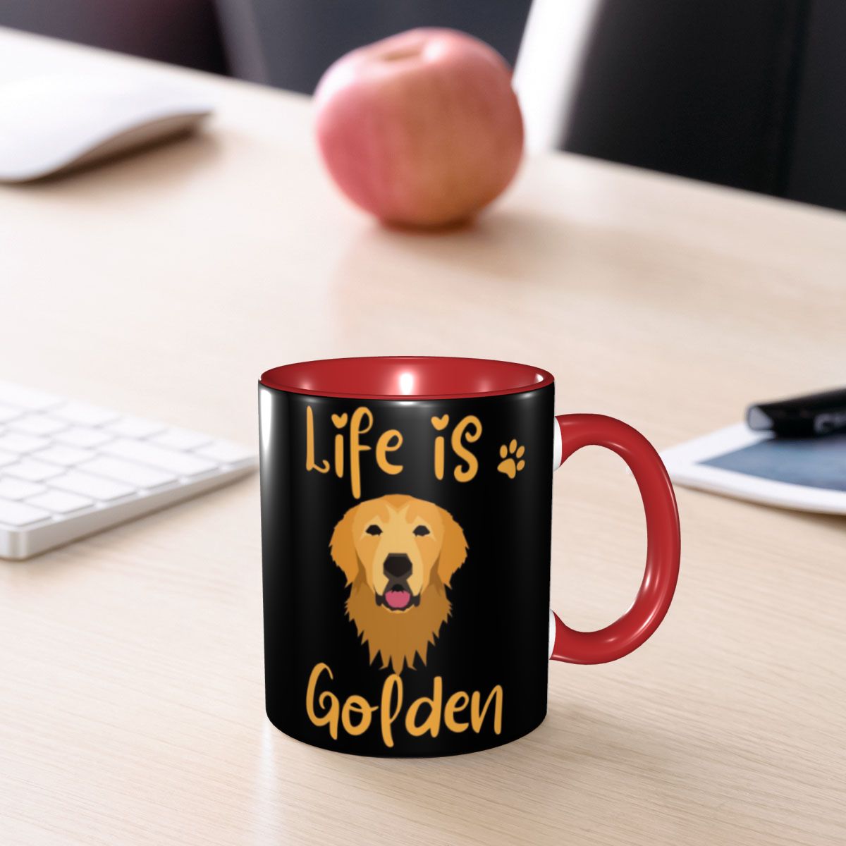 Caneca com Citação GOLDEN RETR - Coffee And Tea Quotes Funny avaliação e preço