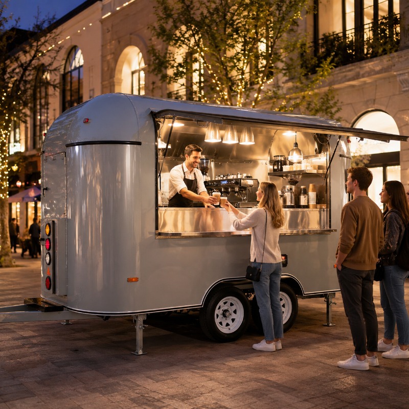 Food Truck Móvel com Cozinha T - Coffee Tea Equipment avaliação e preço