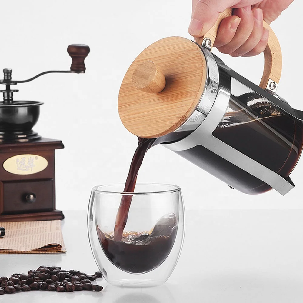 Prensa Francesa de Aço Inoxidá - French Press Coffee & Tea avaliação e preço