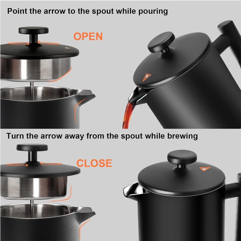 Cafeteira Francesa de 34 Oz em - French Press Coffee & Tea avaliação e preço