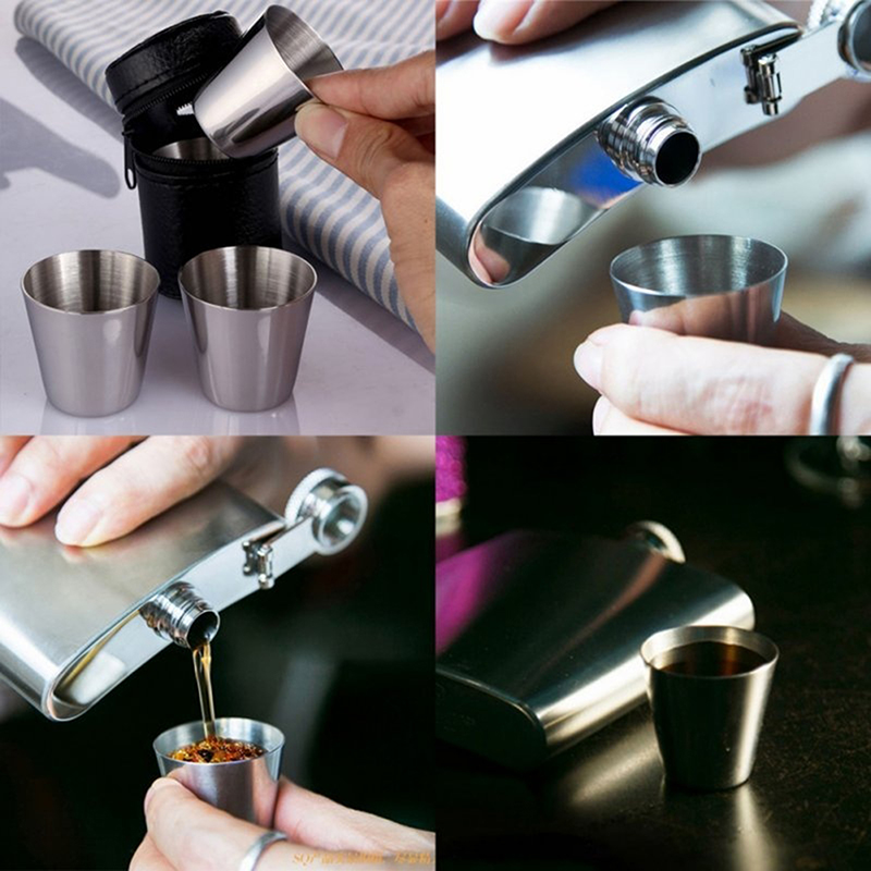4/6 pçs copos de aço inoxidáve - Coffee Tea Sugar Set avaliação e preço