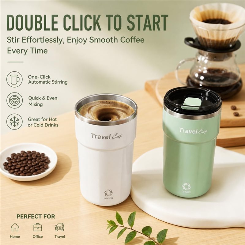 Caneca Autoagitadora Recarregá - Coffee Tea Mix avaliação e preço