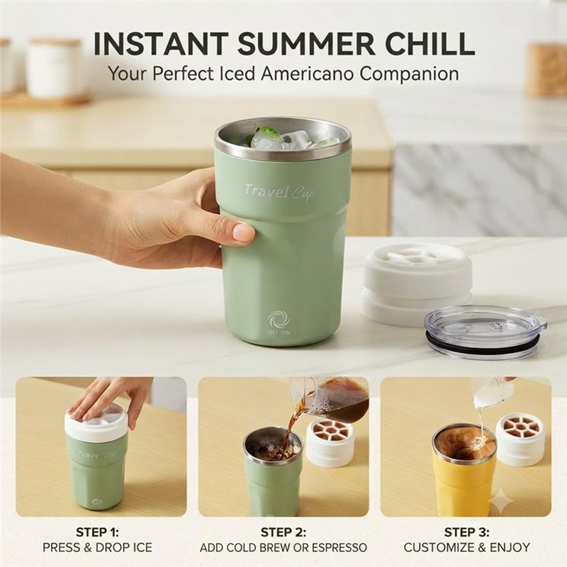 Caneca Autoagitadora Recarregá - Coffee Tea Mix avaliação e preço