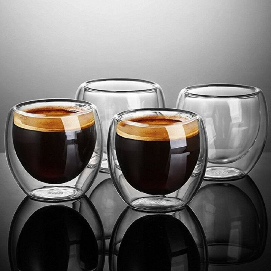 Canecas de café de vidro de pa - Coffee Tea Essentials avaliação e preço