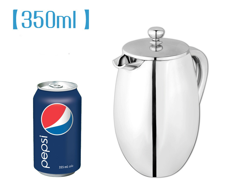 304 aço inoxidável francês imp - French Press Coffee & Tea avaliação e preço
