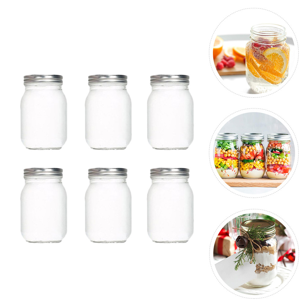 Conjunto de 6 Frascos de Vidro - Coffee And Tea Glass avaliação e preço