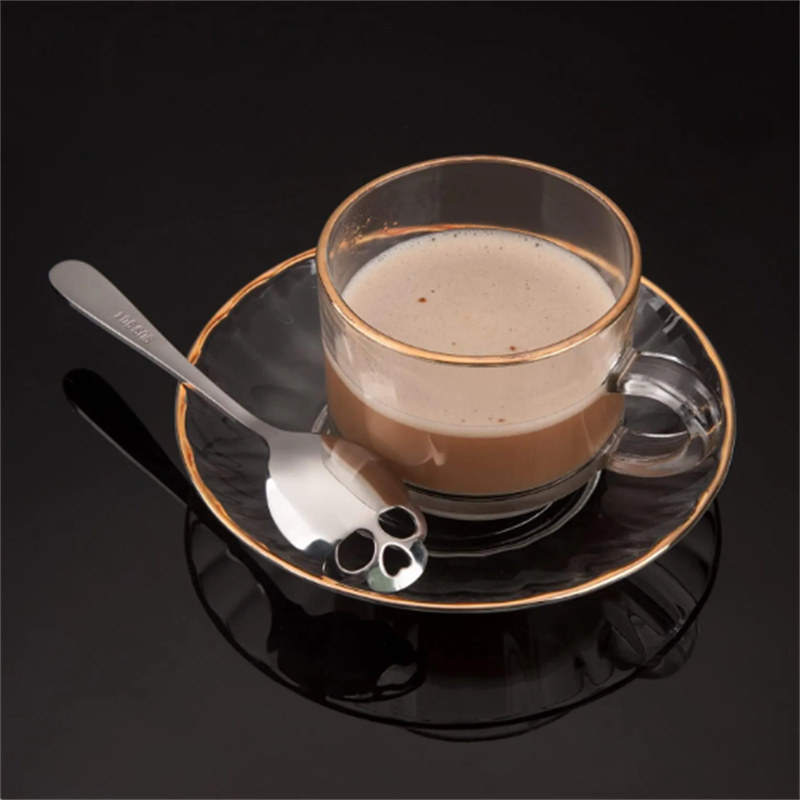 1 pçs colher de café criativo  - Coffee Tea Sugar Set avaliação e preço