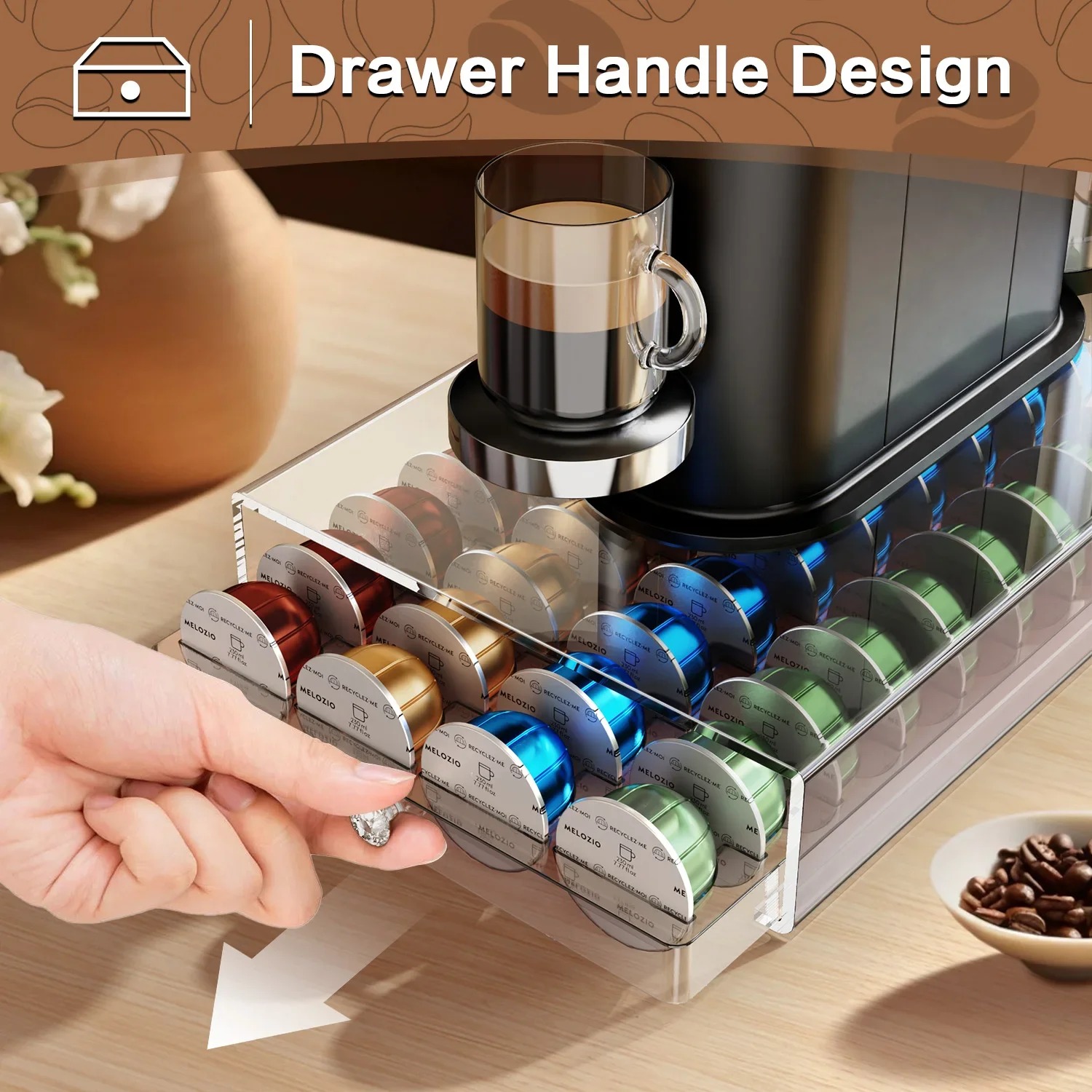 40 pçs cápsula de café pod tit - Coffee Capsule Holder avaliação e preço