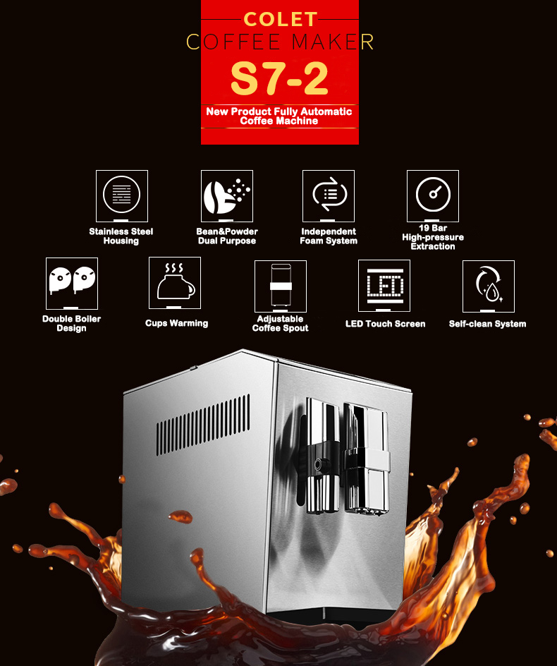 Novo Produto S7-2 Máquina de C - Coffee&Tea House Menu avaliação e preço