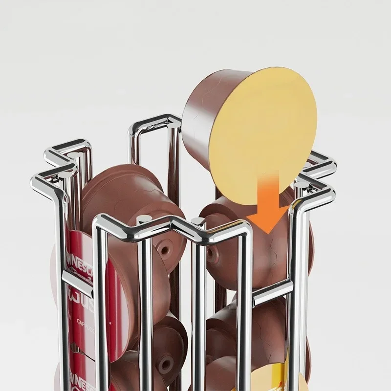 Suporte Expositor Giratório JU - Coffee Capsule Holder avaliação e preço