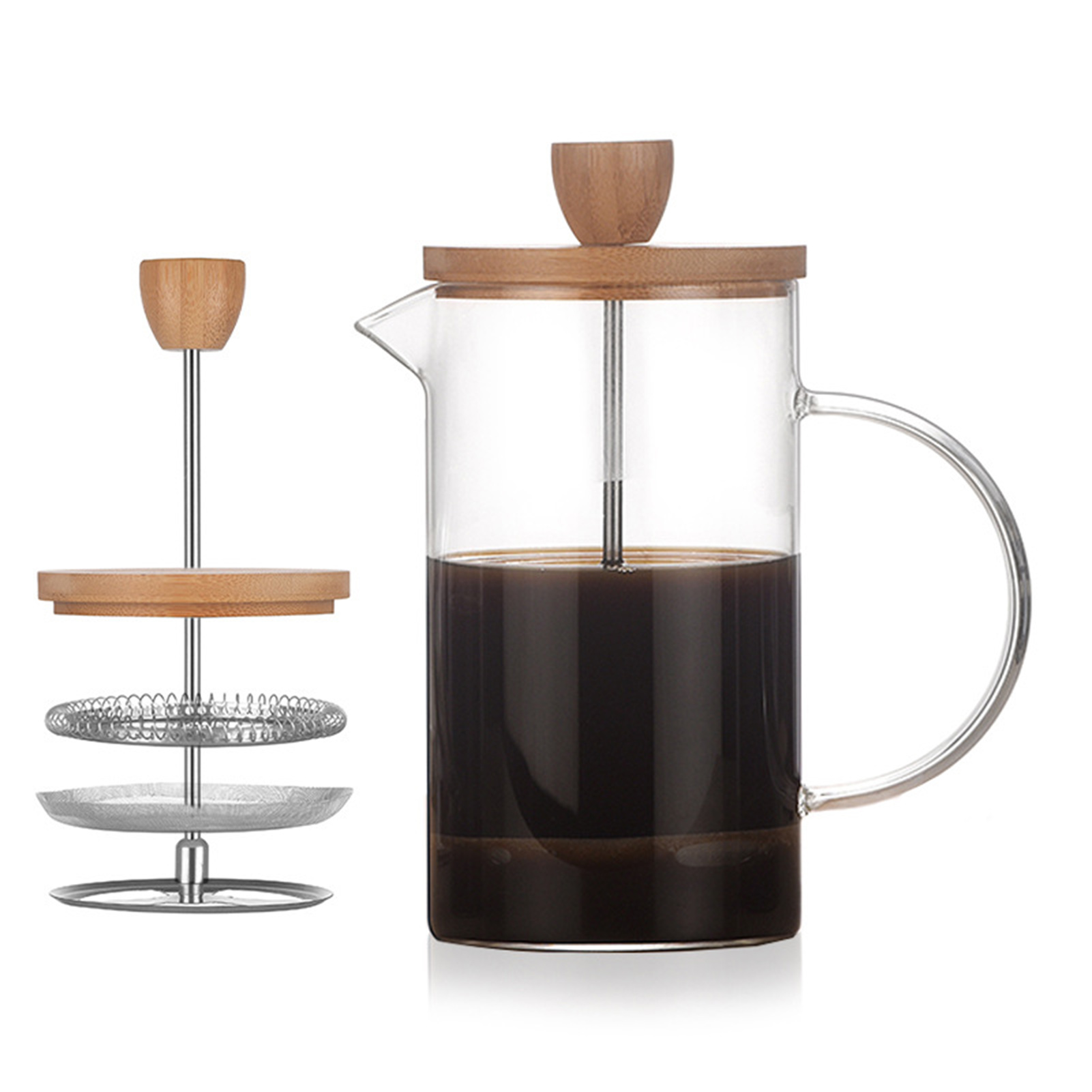 Pote de prensa de filtro franc - French Press Coffee & Tea avaliação e preço