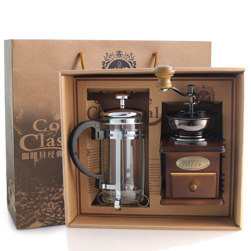 Conjunto de moedor de café par - French Press Coffee & Tea avaliação e preço