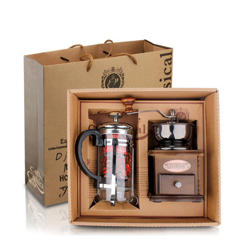 Conjunto de moedor de café par - French Press Coffee & Tea avaliação e preço