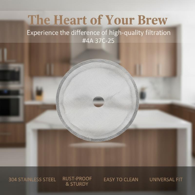 Tela de Filtro de Aço Inoxidáv - French Press Coffee & Tea avaliação e preço