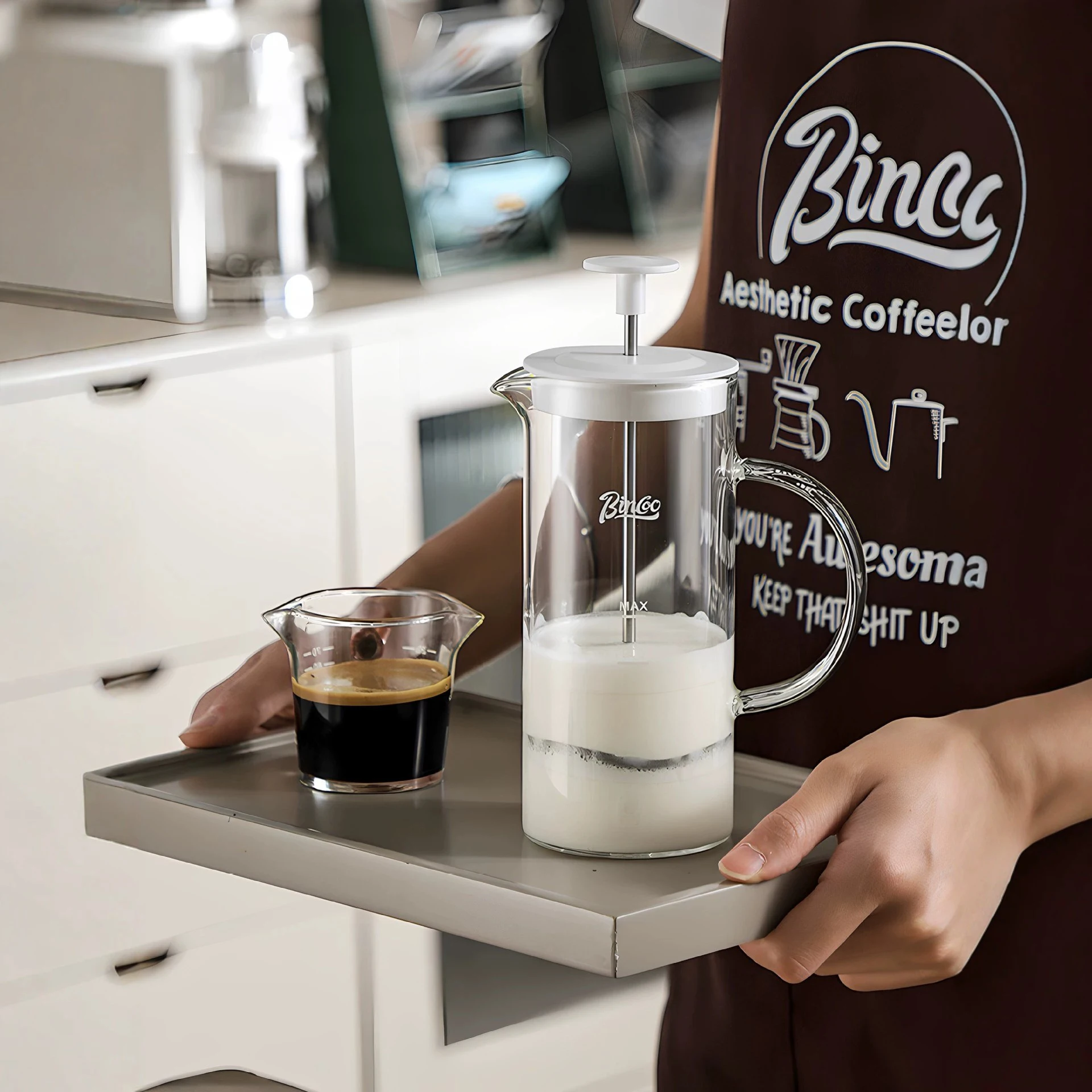 Cafeteira Francesa de Vidro 55 - French Press Coffee & Tea avaliação e preço