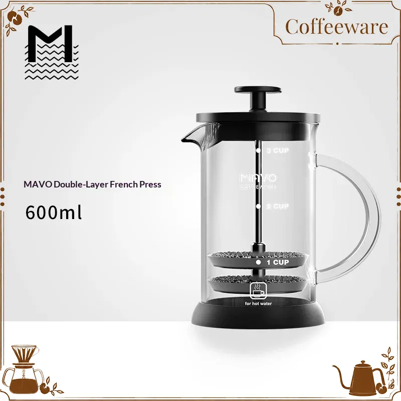 Cafeteira Prensa Francesa MAVO - Coffee And Tea Glass avaliação e preço