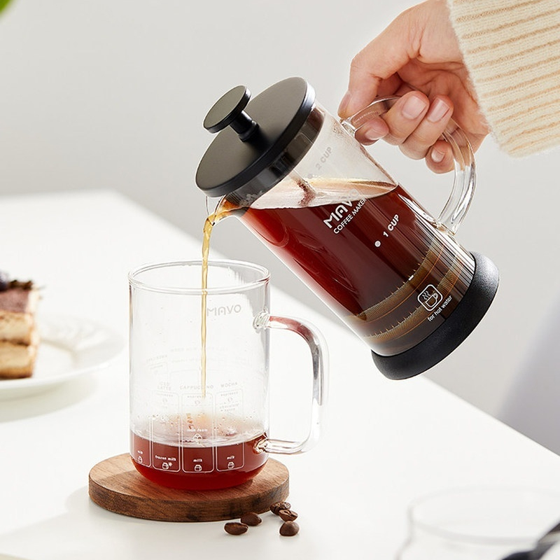 Cafeteira Prensa Francesa MAVO - Coffee And Tea Glass avaliação e preço