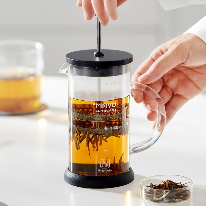 Cafeteira Prensa Francesa MAVO - Coffee And Tea Glass avaliação e preço