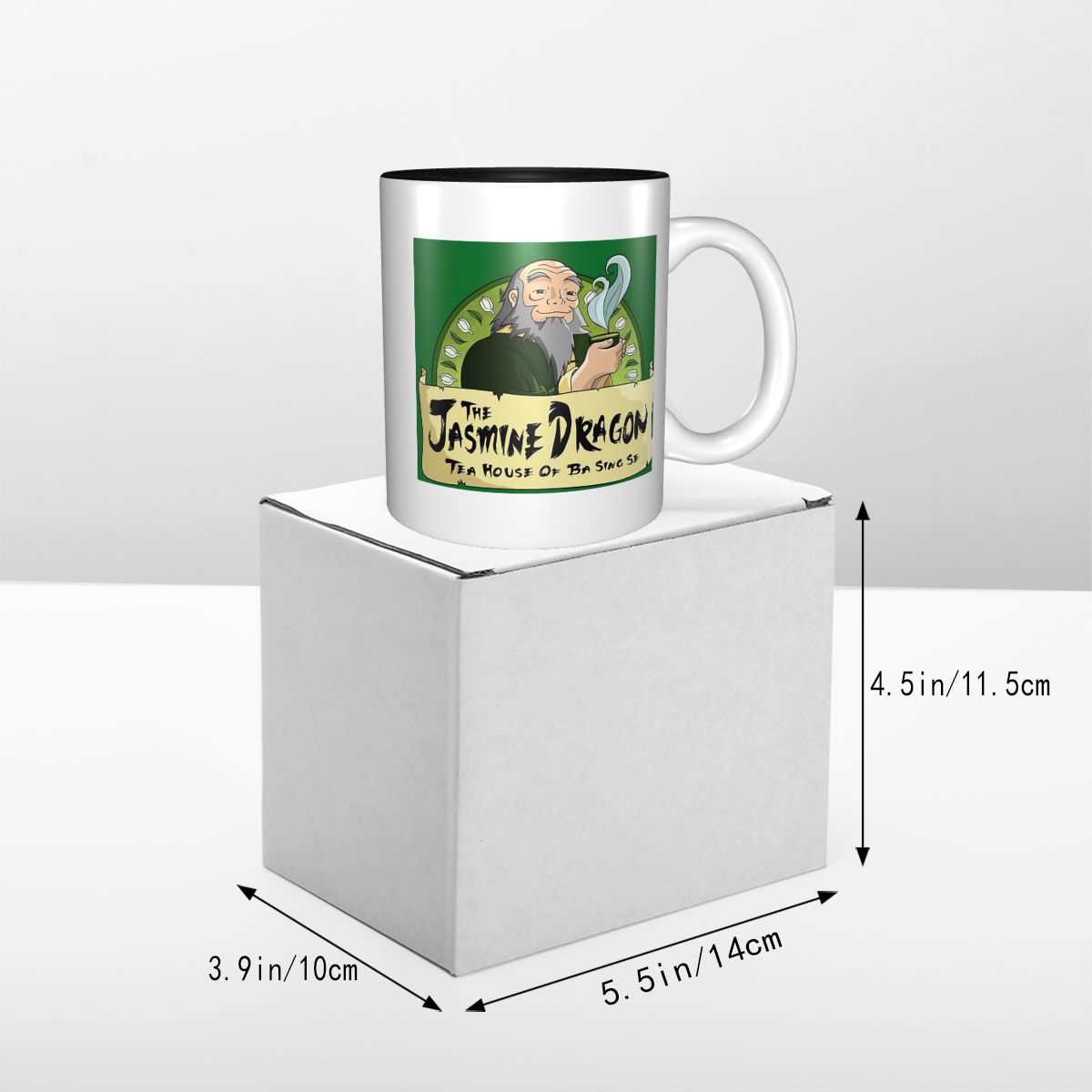 Caneca Engraçada de Cerâmica J - Coffee Jasmine Tea avaliação e preço