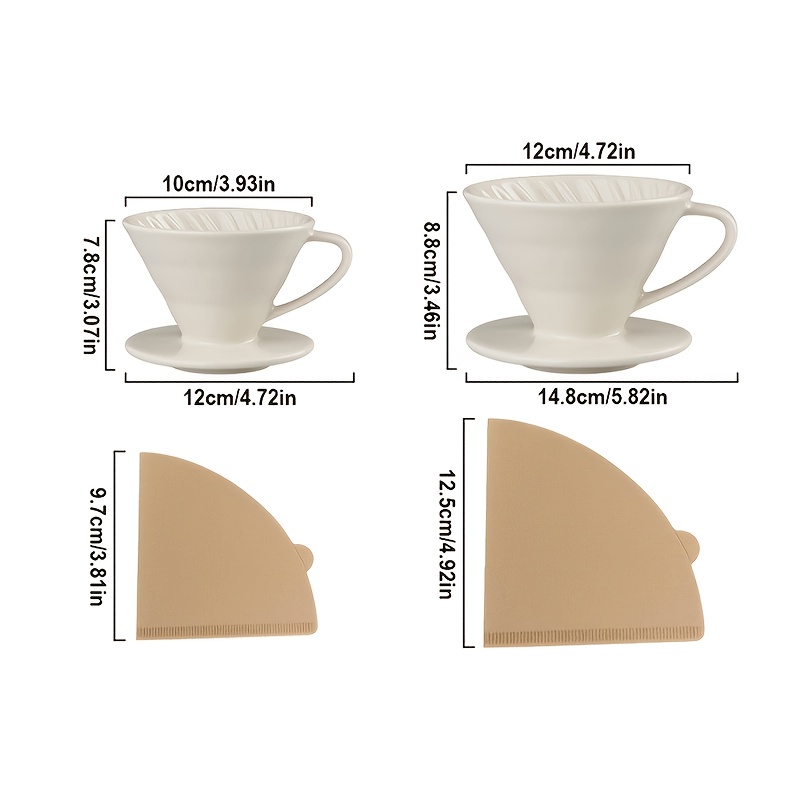 Despeje sobre cafeteira, gotej - Coffee Tea Paper Cups avaliação e preço