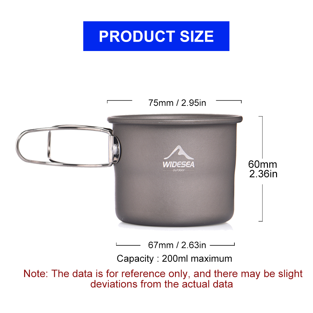 Widesea-Camping Caneca, chá ao - Coffee Tea Equipment avaliação e preço