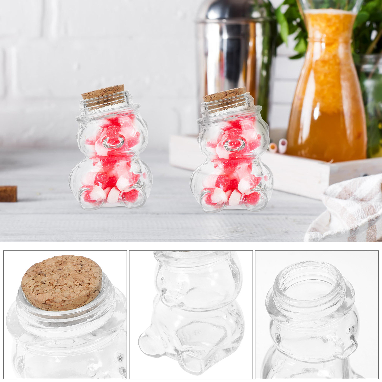 Conjunto de 4 Potes de Vidro T - Coffee Tea Sugar Set avaliação e preço