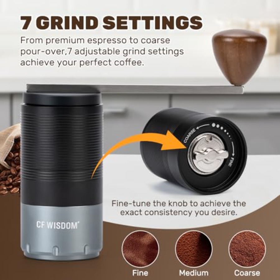Moedor de café elétrico e manu - French Press Coffee & Tea avaliação e preço