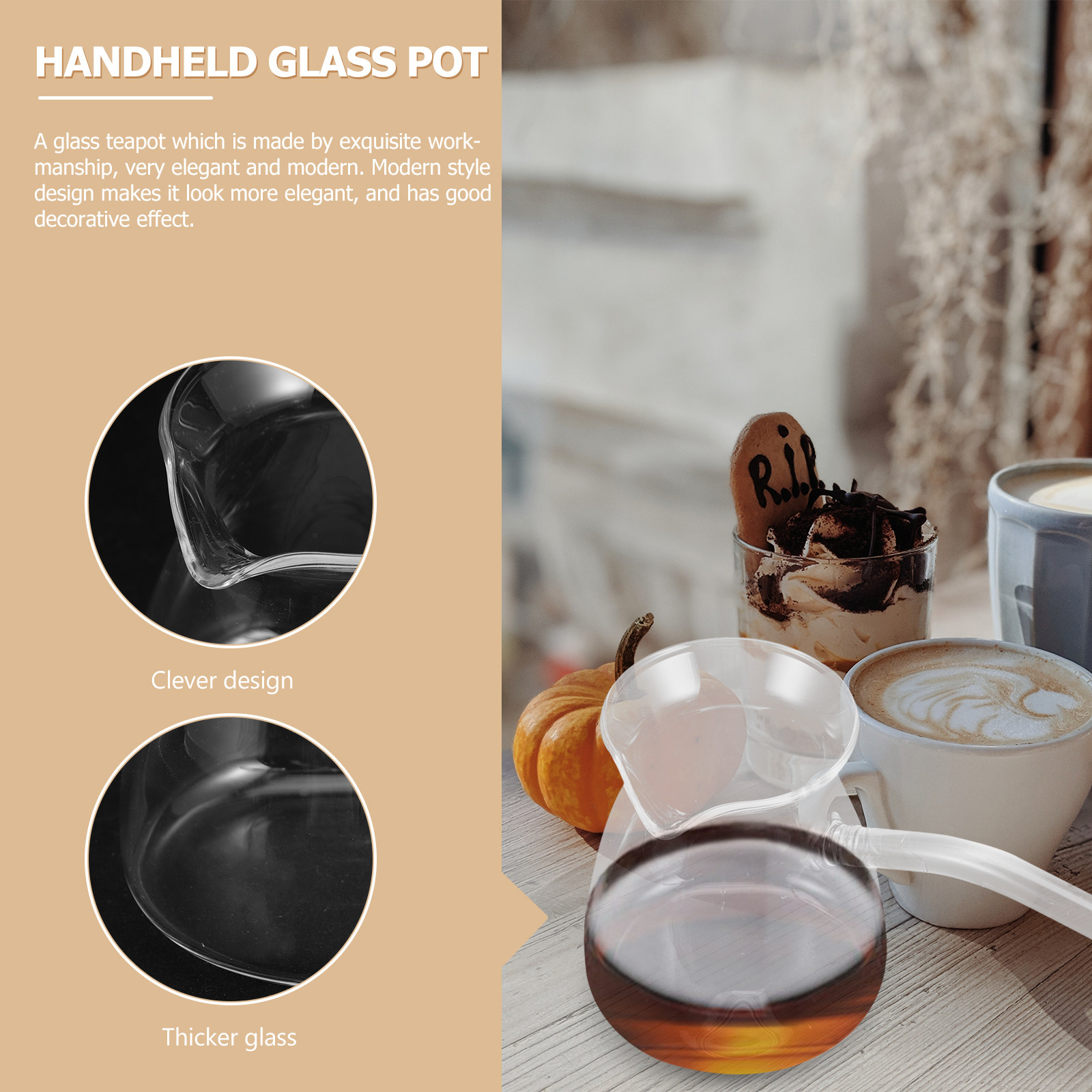 Chaleira de Vidro Doméstica Es - Coffee And Tea Glass avaliação e preço