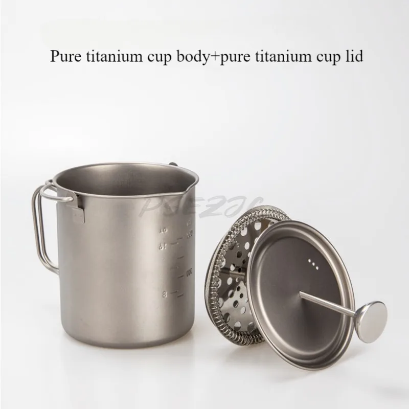 Pote de imprensa de titânio pu - French Press Coffee & Tea avaliação e preço
